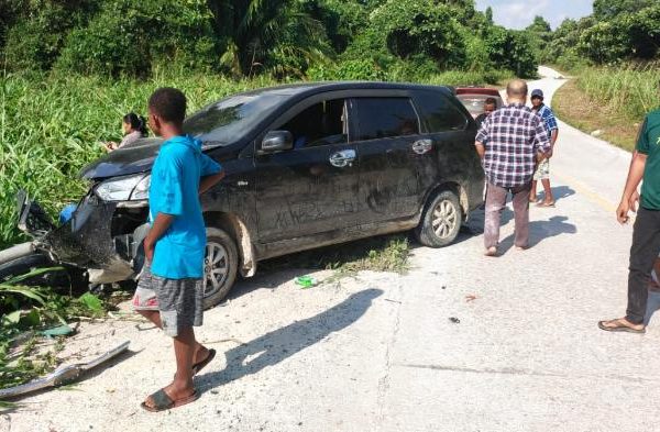 Kumpulan Fakta Hasil Olah TKP Kecelakaan Motor dan Mobil Akibat Pemalangan Jalan Memakan 2 Korban Jiwa di Sorong